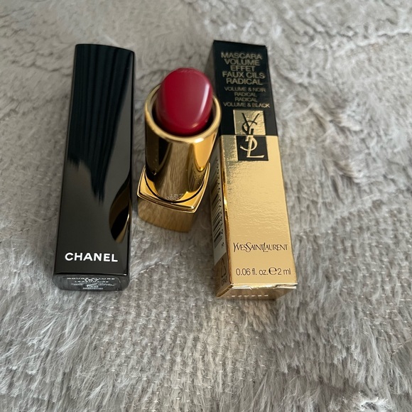 Chanel lipstick and YSL mascara - Picture 2 of 2